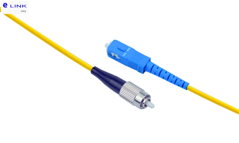 Glasfaser-Patchkabel SC-FC 10 Stück SM Simplex 1M 2M 3M 5M 7M 10M FC-SC UPC Glasfaser-Jumper SX 2.0 3.0 kostenloser Versand IL 0.3