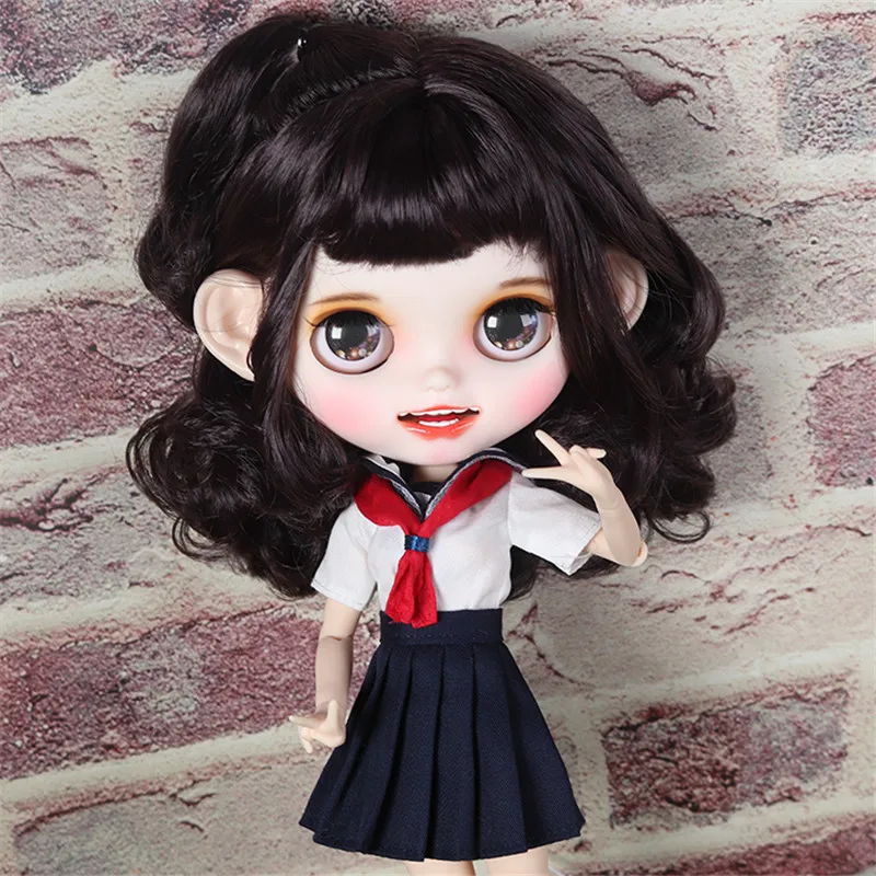 DBS Blyth icy 1/6 doll A set of school ubiform including the socks for the 12 inch doll cosplay dressing girl gift