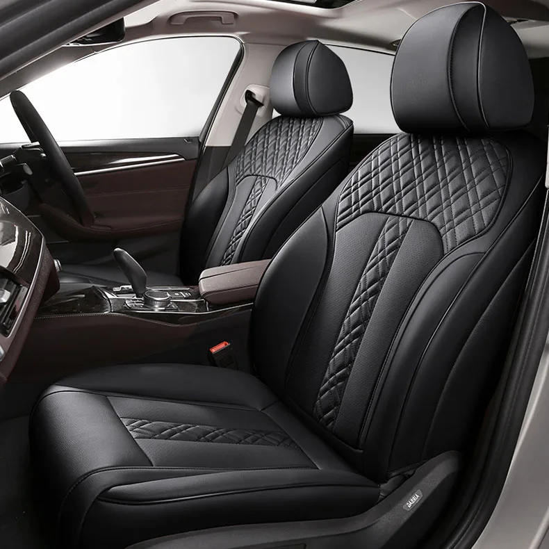 custom cowhide car seat cover for Mercedes Benz ML GLA GLK GLE S E G 350 55 500 Class auto Seat Covers accessodries car stickers