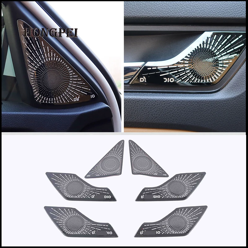 

Car Interior Accessories for Skoda Kodiaq 2017 2018 2019 2020 A-pillar Handle Speaker Cover Sticker Trim Styling