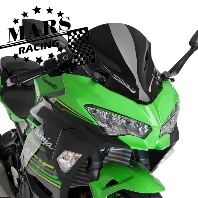 Pasuje do NINJA 400 NINJA400 Ninja-400 2018 2019 2020 2021 akcesoria motocyklowe osłona przedniej szyby osłona przeciwdeszczowa Viser