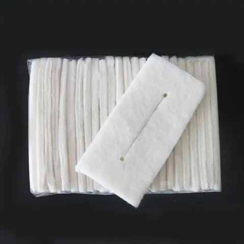 25pcs 살롱 헤어 파마 코튼 패드 이발사 파마 헤어로드 패치 컬 웨이브 압착 고온 액세서리 스타일링 도구