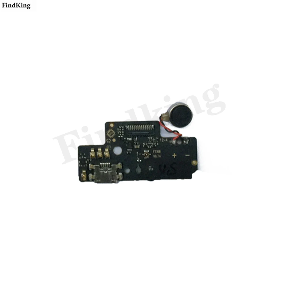 For Alcatel 1V 2019 5001 5001D 5001A USB Charging Board Flex Cable+Signal Antenna+Power / Volume Buttons+Fingerprint Sensor