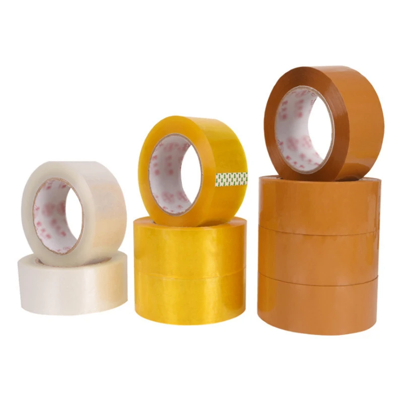 5.5cm x 100M Transparent Tapes BOPP Adhesive Tape Courier Box Sealing Tapes Logistics Packaging Supplies