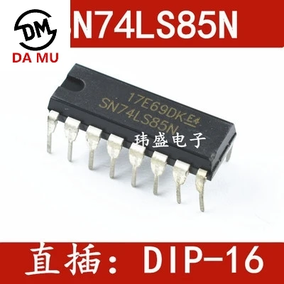 10pcs/lot SN74LS85N DIP16 SN74LS85 DIP HD74LS85P 74LS85 DIP-16