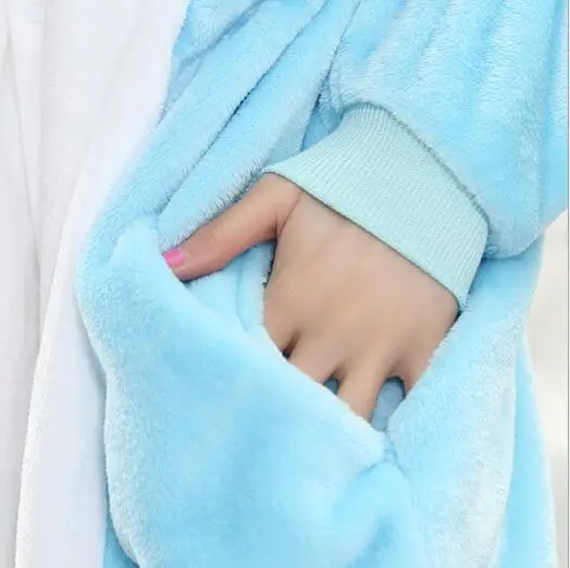 HKSNG zwierząt szary niebieski słoń Onesie Kigurumi piżamy flanelowe rodzina Cartoon impreza z okazji Halloween Cosplay kostiumy kombinezony