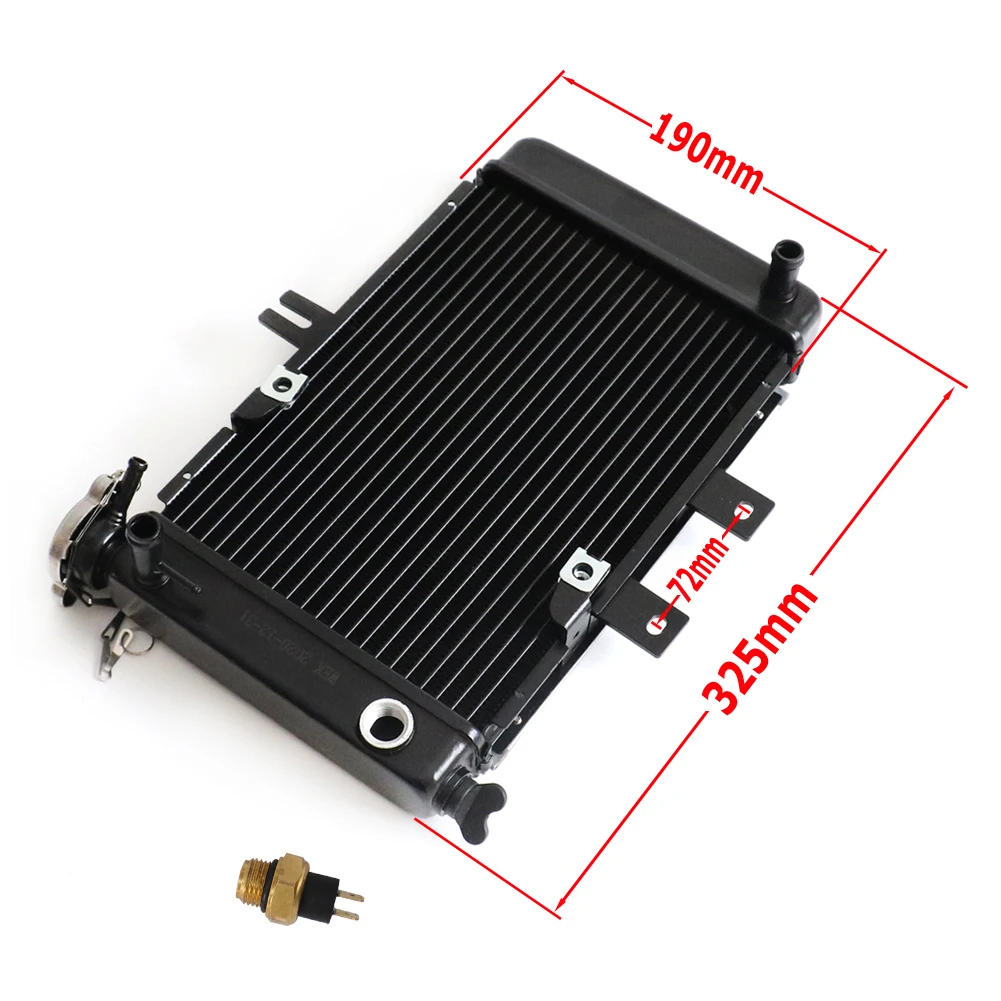 Water cooling engine cooler Radiator cool for motorcycle 200cc 250CC motor Quad 4x4 ATV UTV parts NEW