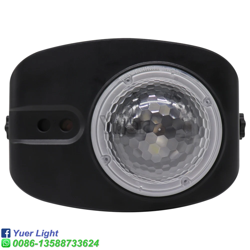 مصغرة 48 أنماط LED RGBW 4IN1 جهاز عرض ليزر ضوء ديسكو مصابيح دي جي إضاءة حفلات للمرحلة الديكور مع الصوت المنشط