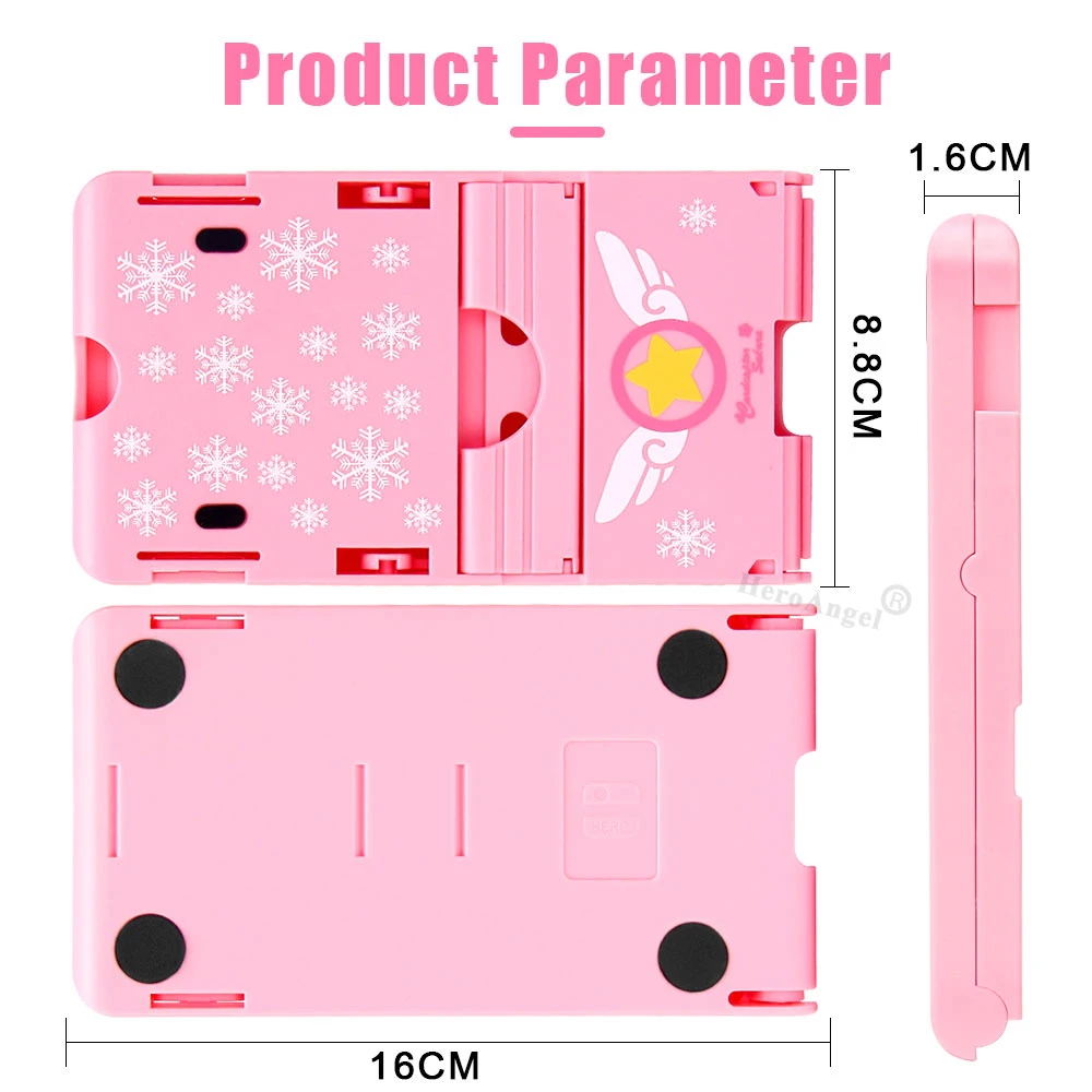 لعبة حامل حامل للطي قابل للتعديل المحمولة طوي حامل الهيكل الرئيسي قوس المدمجة PlayStand لنينتندو سويتش 11 كولو