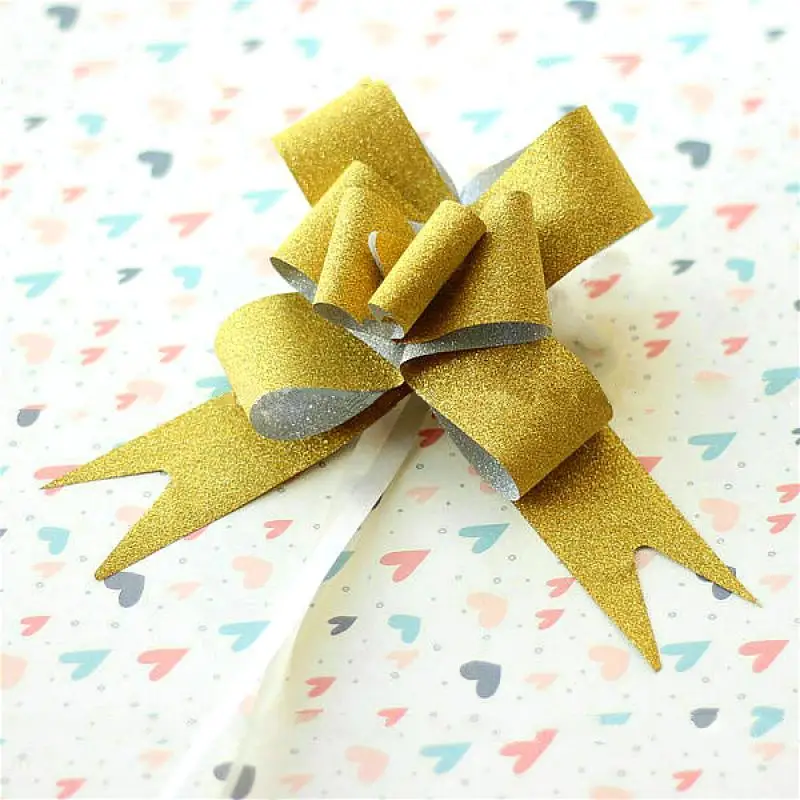 20 قطعة جميلة Pull بها بنفسك سحب القوس الشريط هدية التعبئة زهرة القوس Bowknot السنة الجديدة الزفاف حفل زفاف غرفة السيارة الديكور