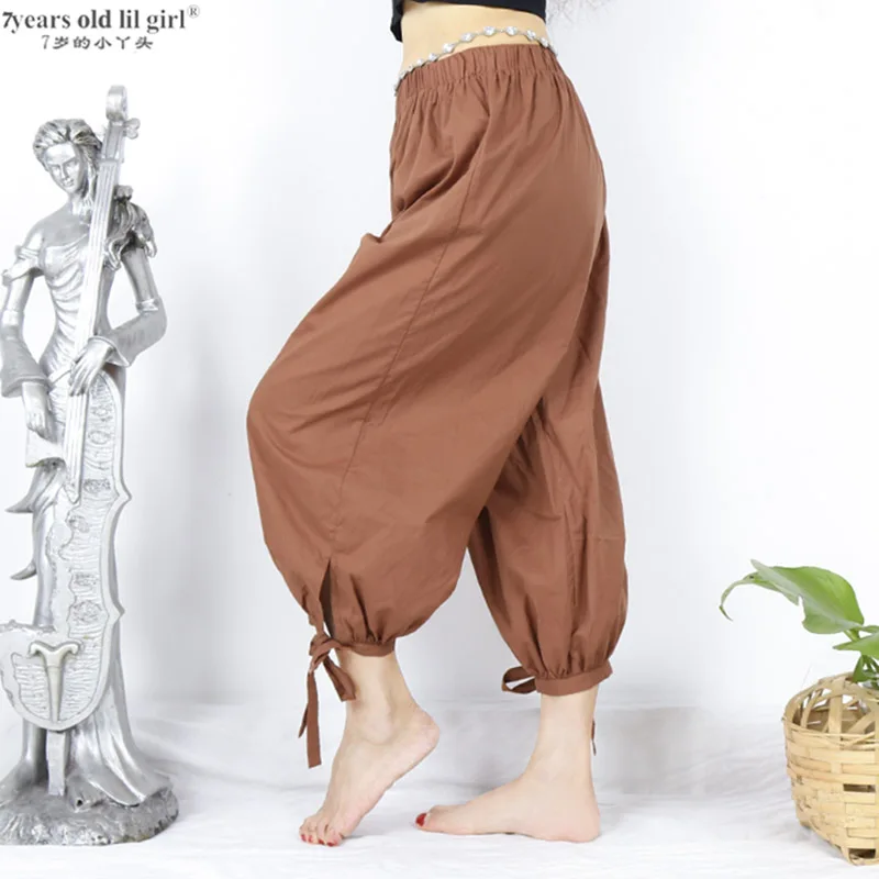 Cotton Classical Dance Harem Pants Bellydance Tribal Fusion GAA01