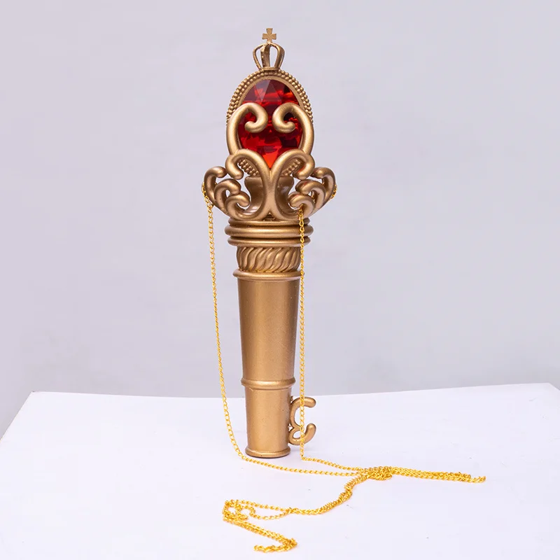 ใหม่ Twisted-Wonderland Magic Wand ปากกา Stick คอสเพลย์อุปกรณ์เสริมหยก Floyd Riddle Mallet Draconia ชุดคอสเพลย์ Props