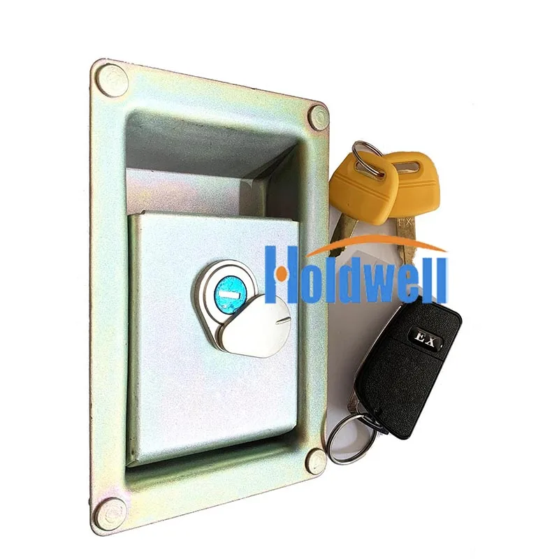 Holdwell Side Door Lock for Hitachi EX60-2 EX90 EX100 EX130 EX150 EX200-1 EX300 EX400 +