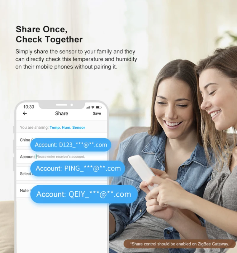 Датчик температуры и влажности SONOFF ZigBee, шлюз с уведомлением о низком заряде батареи в режиме реального времени через eWeLink Alexa Google Home ZigBee
