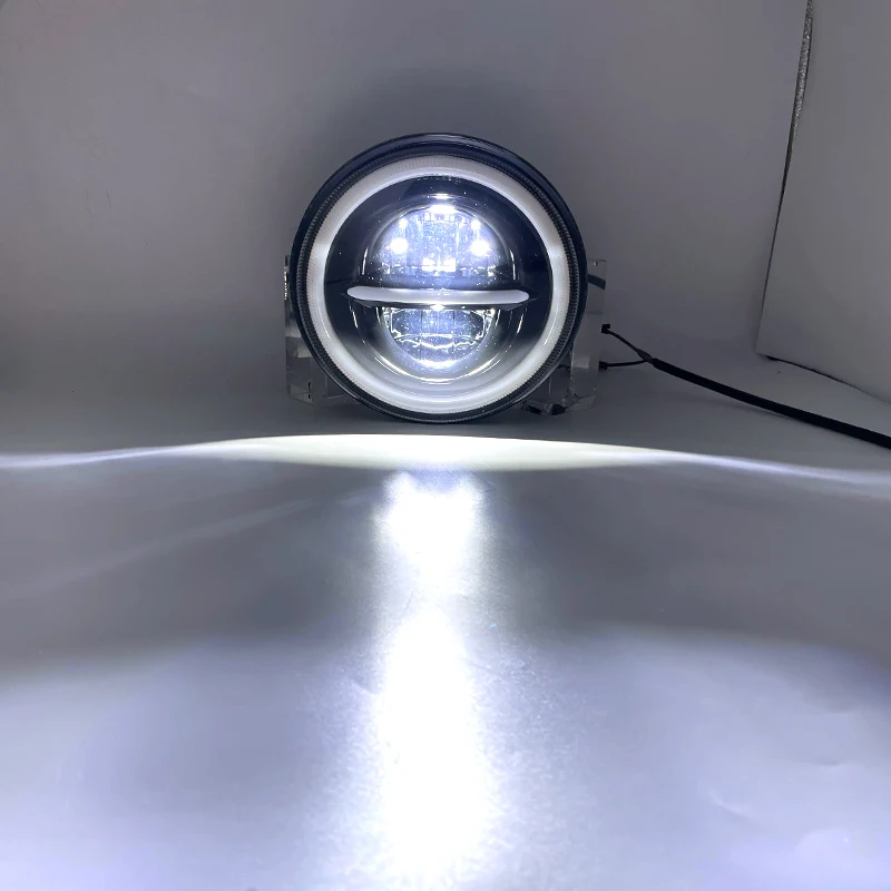 7 Inch 50W Replacement Projector LED Headlight Assembly for Motorcycle Wrangler JK Motorcycle Softail Touring.