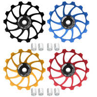 MEIJUN Bicycle Rear Derailleur 12T 14T 18T Aluminum Alloy 7075 Bike Pulley Wheel Guide Wheel MTB Ceramic Bearing Rear Pulley