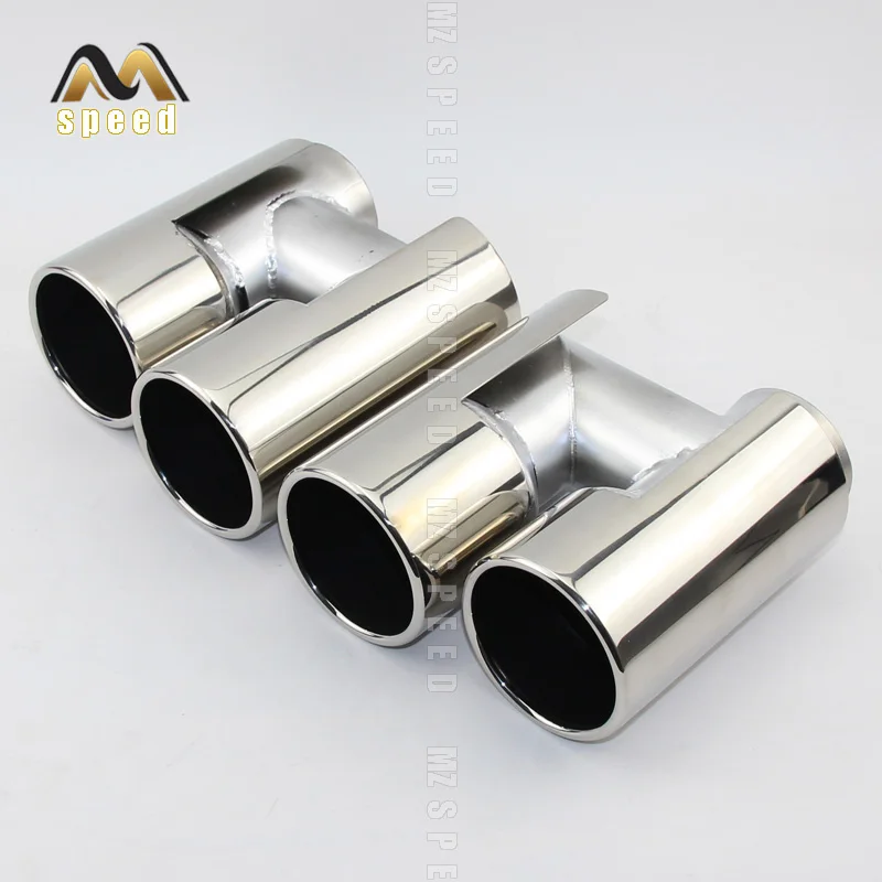 Accessories The car Round 4-outlet stainless steel exhaust pipe tailpipe is suitable for BMW M4 muffler tailpipe