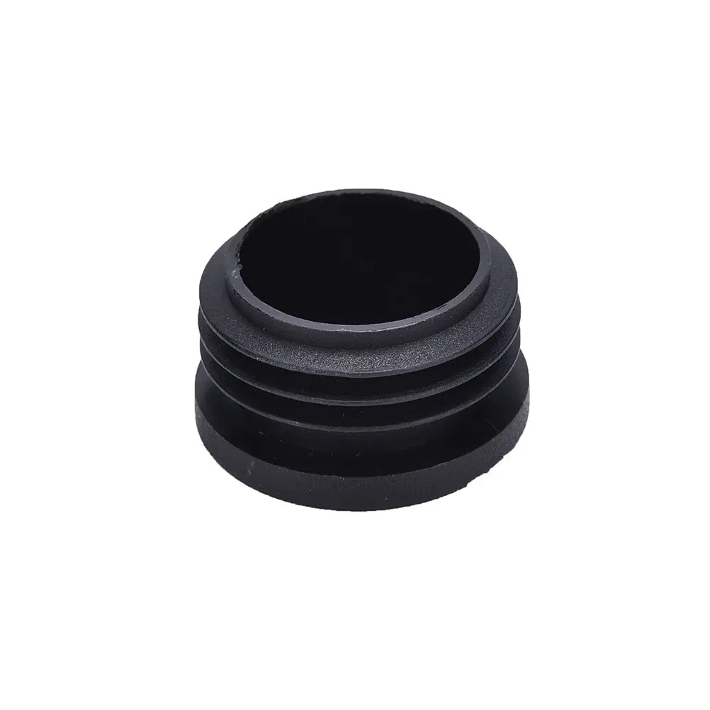 20pcs Black Plastic Blanking End Caps Round Pipe Tube Cap Insert Plugs Bung For Furniture Tables Desks Chairs Protector