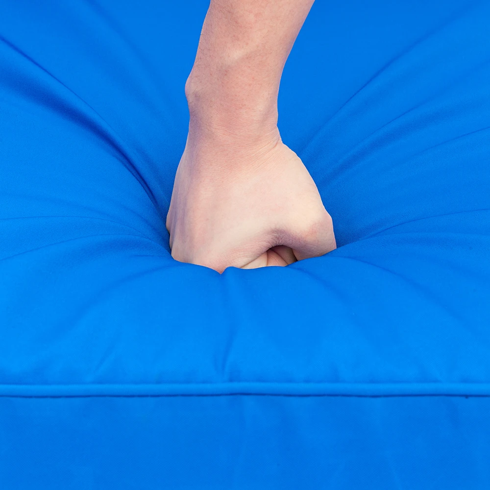 Fully Equipped Weaving Rattan Sofa Set with 2pcs Corner Sofas & 2pcs Single Sofas Black