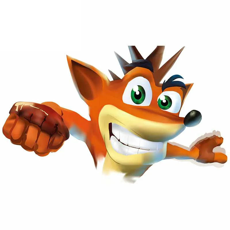 Bandicoot Cartoon Car Sticker Vinyl Auto Accessories Car Window Car Styling Decal PVC 13cm*12cm Cover Scratches Waterproof