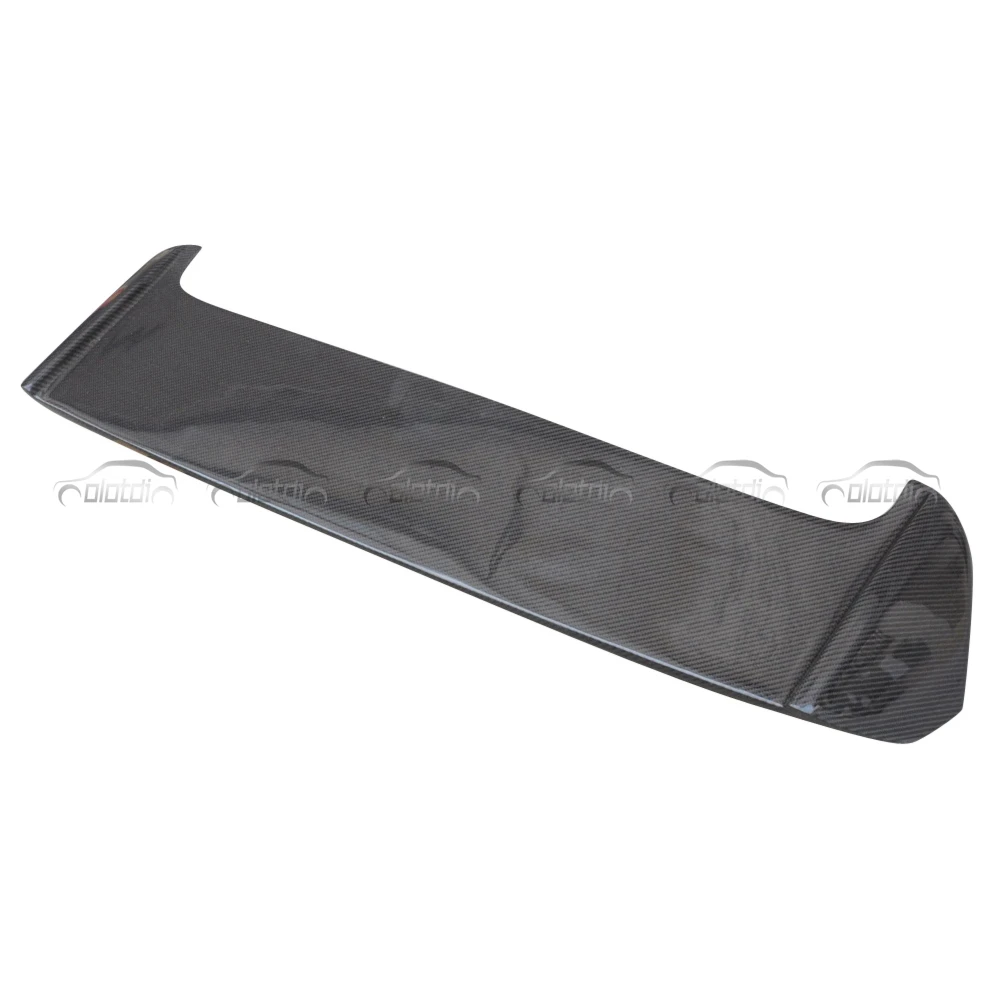 ألياف الكربون العلوي سقف المفسد الخلفي الجذع الجناح الشفاه لسوبارو امبريزا 2001-2009 ث/مصباح ليد #5