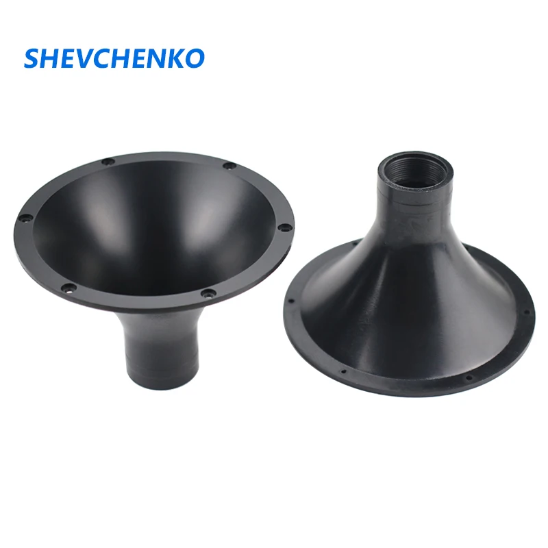 SHEVCHENKO 6 Inch 150mm Round Tweetwr Horn For Treble Speaker strengthen Sound Diffusion Horn Mouth Audio Accessories 2pcs