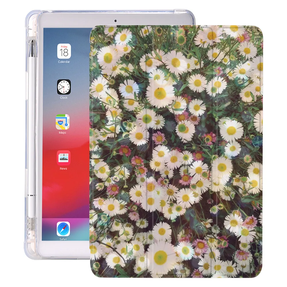 Imagem -06 - Flores Lindas Silicone Ipad Case para 10.9 Polegada ar 2023 10.5 Polegada Ipad Pro 7th Geração 12.9 Ipad Pro 2023 Mini 45 Capa