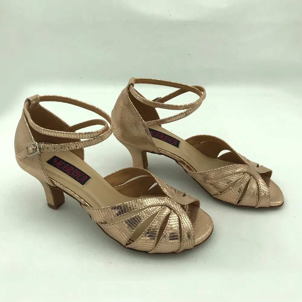 6.5 centimetri tacco basso Scarpe Da Ballo Latino Scarpe Per le scarpe Da donna Salsa practice scarpe comode scarpe da ballo latino scarpe MS6223LGL