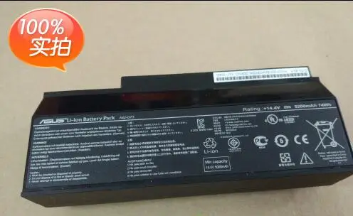 

New genuine Battery for ASUS G53 G53JW G53S G53SX G73J G73JH G73SW G73S A42-G53 A42-G73 A43-G73 G73-52 14.4V 74WH