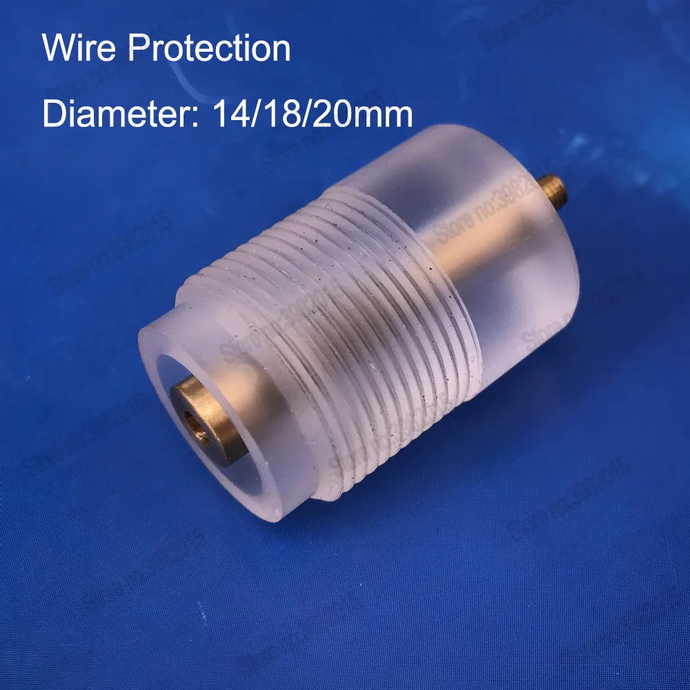 Pulley Roller Assembly Wire Protection Plastic Shelter Diameter 14mm;18mm and 20mm for WEDM Wire Cutting Machine