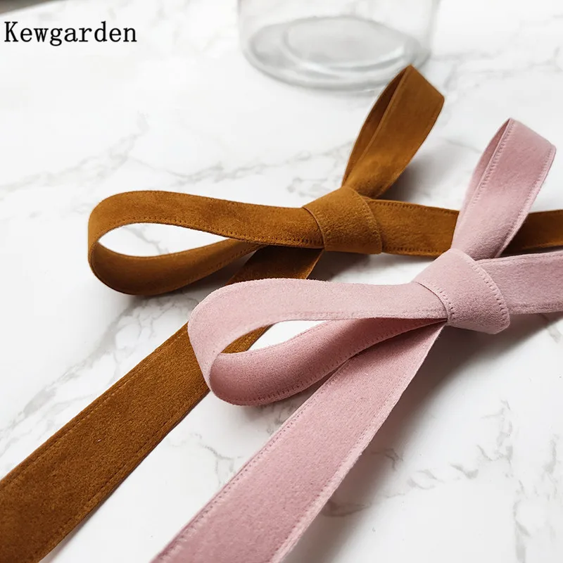 Kewgarden DIY Bow Sewing Accessories Suede Ribbon 1\