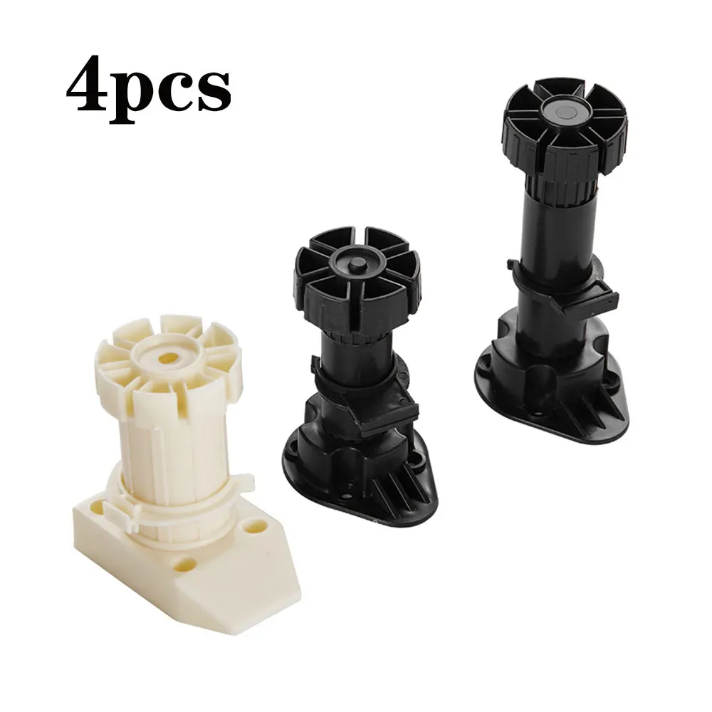 2021 New 4pcs Adjustable Height Cupboard Foot Cabinet Leg，for furniture Kitchen Bathroom sofa legs furniture Replace feet