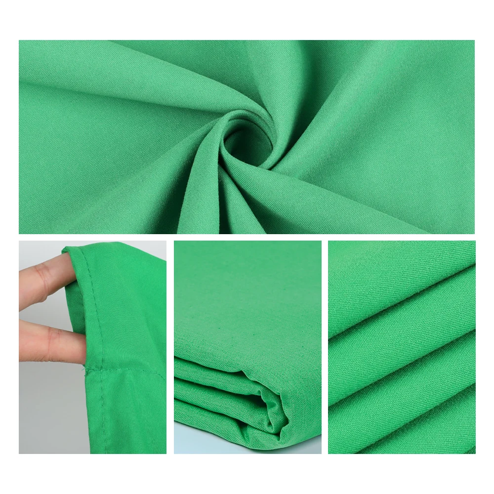 Photography Background Backdrop Smooth Muslin Cotton Green Screen Chromakey Cromakey Background Cloth For Photo Studio Video