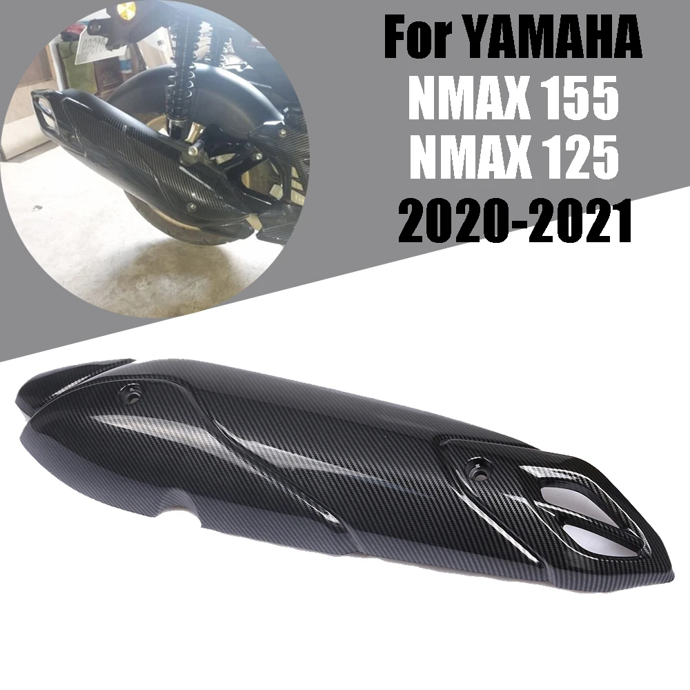 For Yamaha NMAX155 NMAX125 N MAX NMAX 155 125 2020 2021 Motorcycle Exhaust Pipe Heat Shield Anti-Scalding Cover Guard Protection