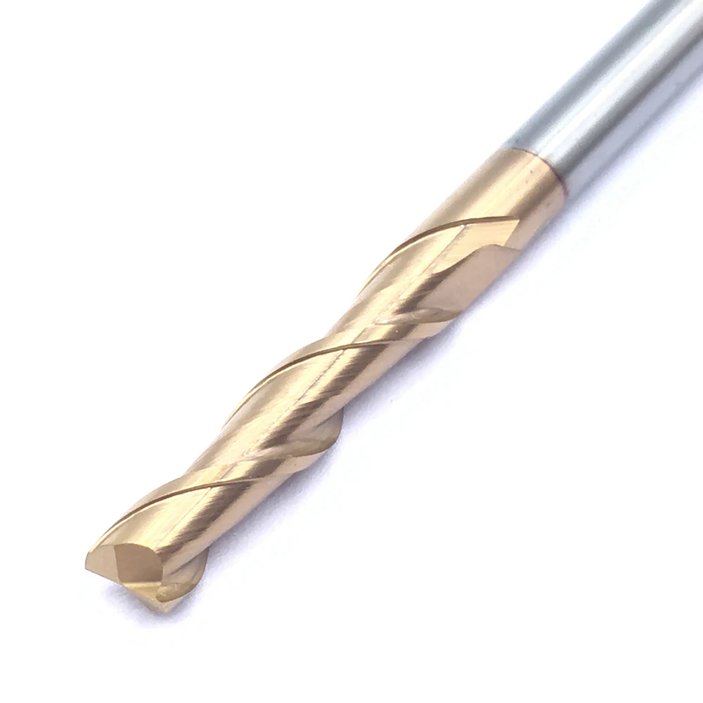 1PCS HRC60 2F 4.0XD4X100L 텅스텐 강철 밀링 커터 Endmill 합금 Maching 밀링 머신 도구 철강 목공 CNC