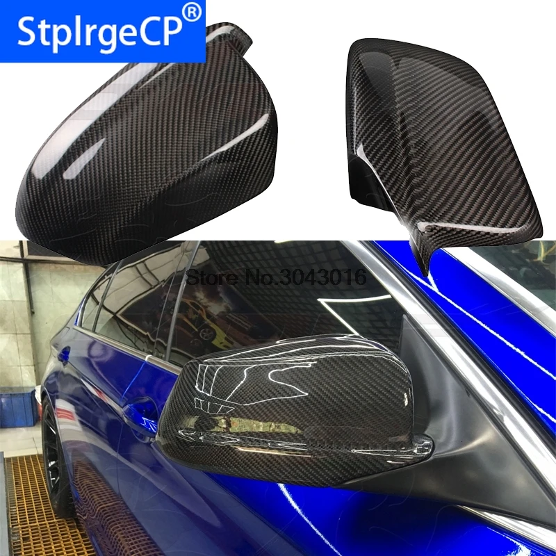 

For BMW F10 Mirror 5 Series F10 Sedan Carbon Fiber Mirror 2010 - 2013 520i 528i 535i 518d Carbon Fiber Rear View Mirror Cover