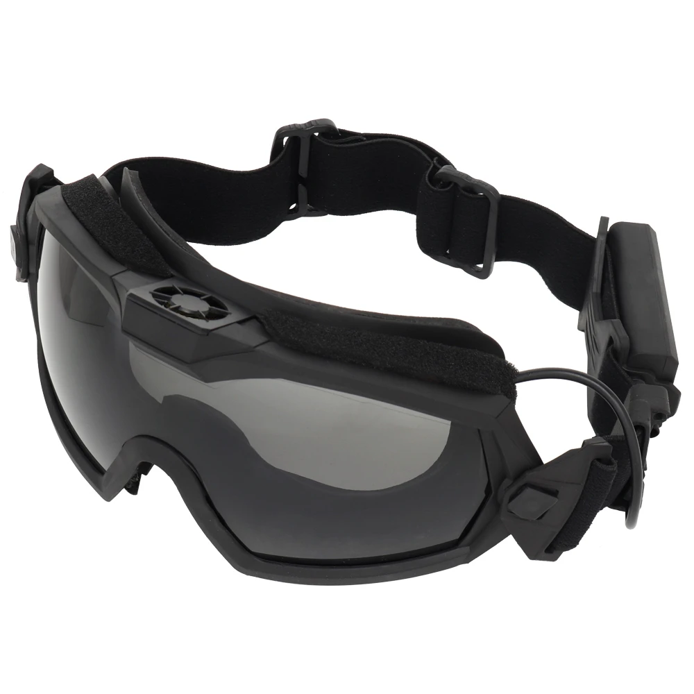 Tactical Goggle Anti-fog Fan System Good Impact Interchangeable Protective Lens Cycling Paintball Airsoft Shooting Accessories