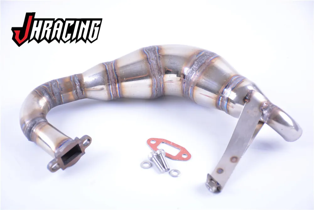 Full Handmade Tuned Pipe Exhausted Pipe for 1/5 Scale LOSI DBXL Compatible for RCMK XCR