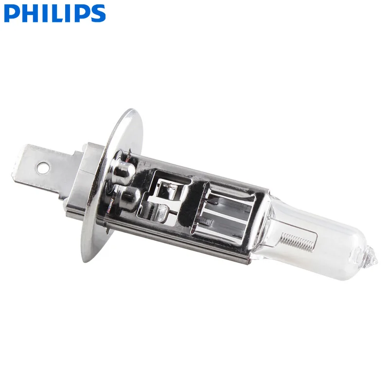1X Philips RallyVision H1 12V 100W P14.5s Off Road Super Bright Light Car Halogen Original Genuine Headlight Auto Bulb 12454RAC1 - Image 4