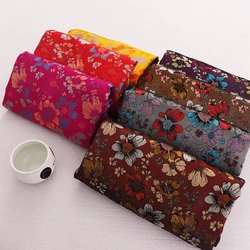 High-density nylon brocade jacquard pattern fabrics for sewing dress cheongsam kimono DIY garment material