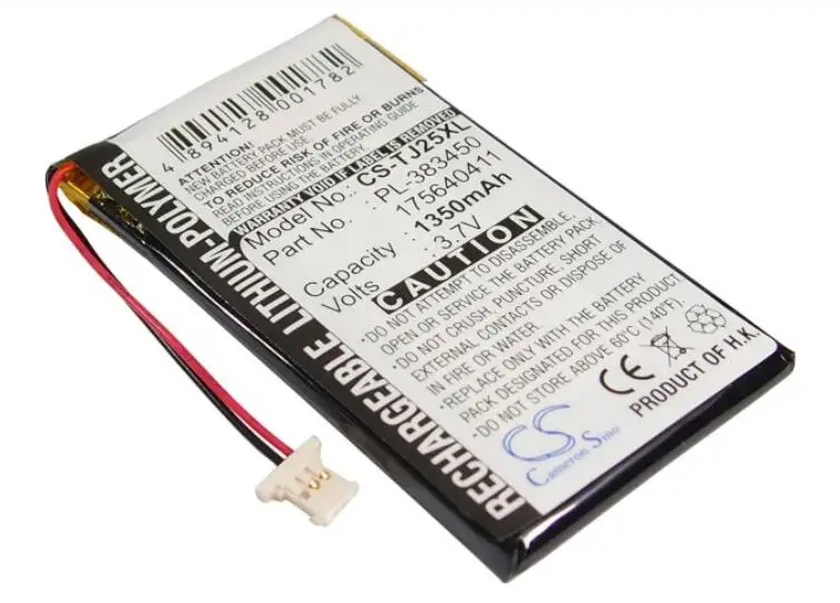 cameron sino 1350mah battery for SONY Clie PEG-J25 Clie PEG-TJ35 PL-383450 PDA, Pocket PC Battery