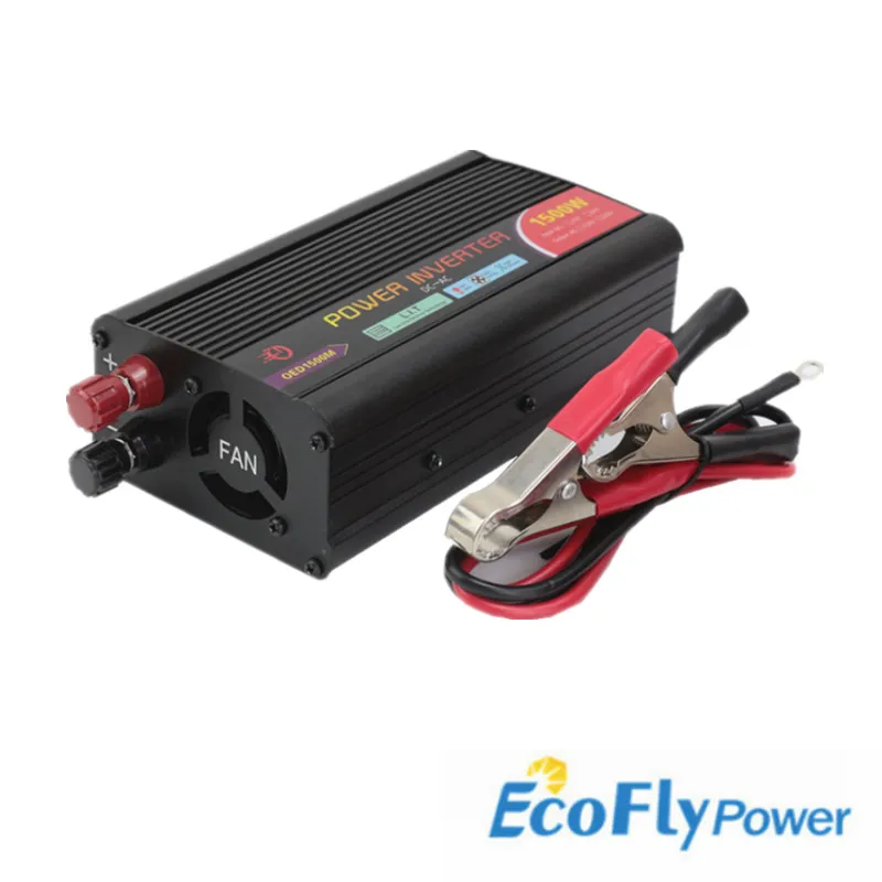 12V to 220V inverter modified sine wave car inverter 300W 500W 1000W 1200W 1500W 2000W Off-grid solar system