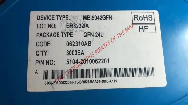 10pcs/lot  MBI5042GFN QFN24  in stock