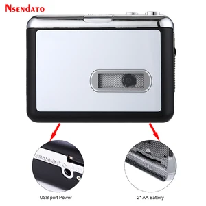 Ezcap 231 Pita Kaset USB Pemutar Audio Musik ke MP3 Konverter Kaset Perekam Pemutar Kaset Menyimpan File MP3 ke USB Flash/USB 10 kaset penjualan terbaik usb - №