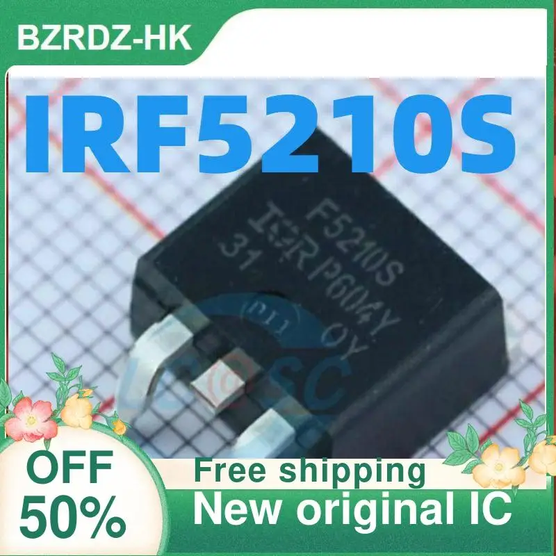 

2-10PCS/lot IRF5210S F5210S -40A/-100V TO263 New original IC