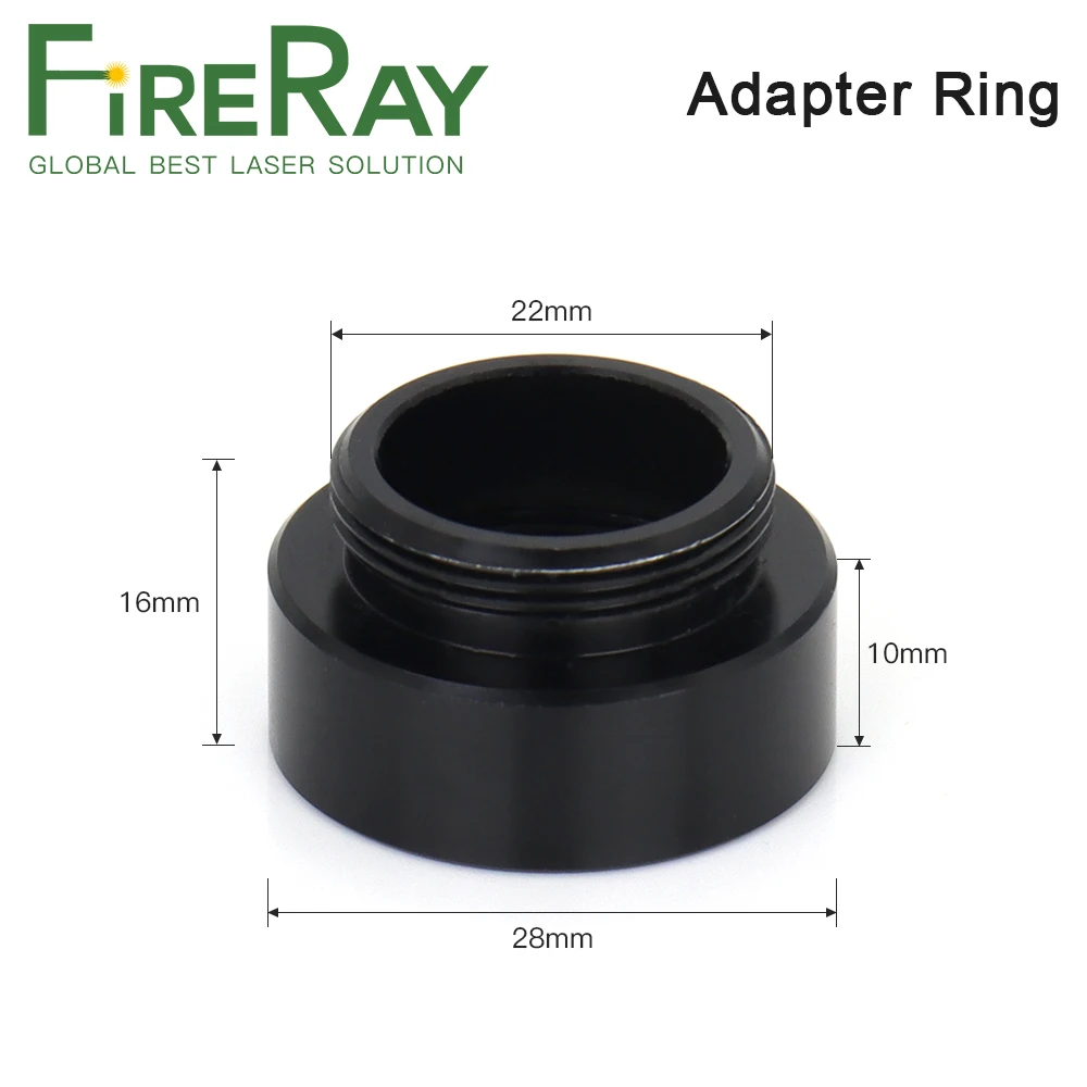 FireRay Han's Co2 Lens Tube Outer Diameter 21mm for Lens Dia.20mm for Han's Laser Cutting and Engraving Machine