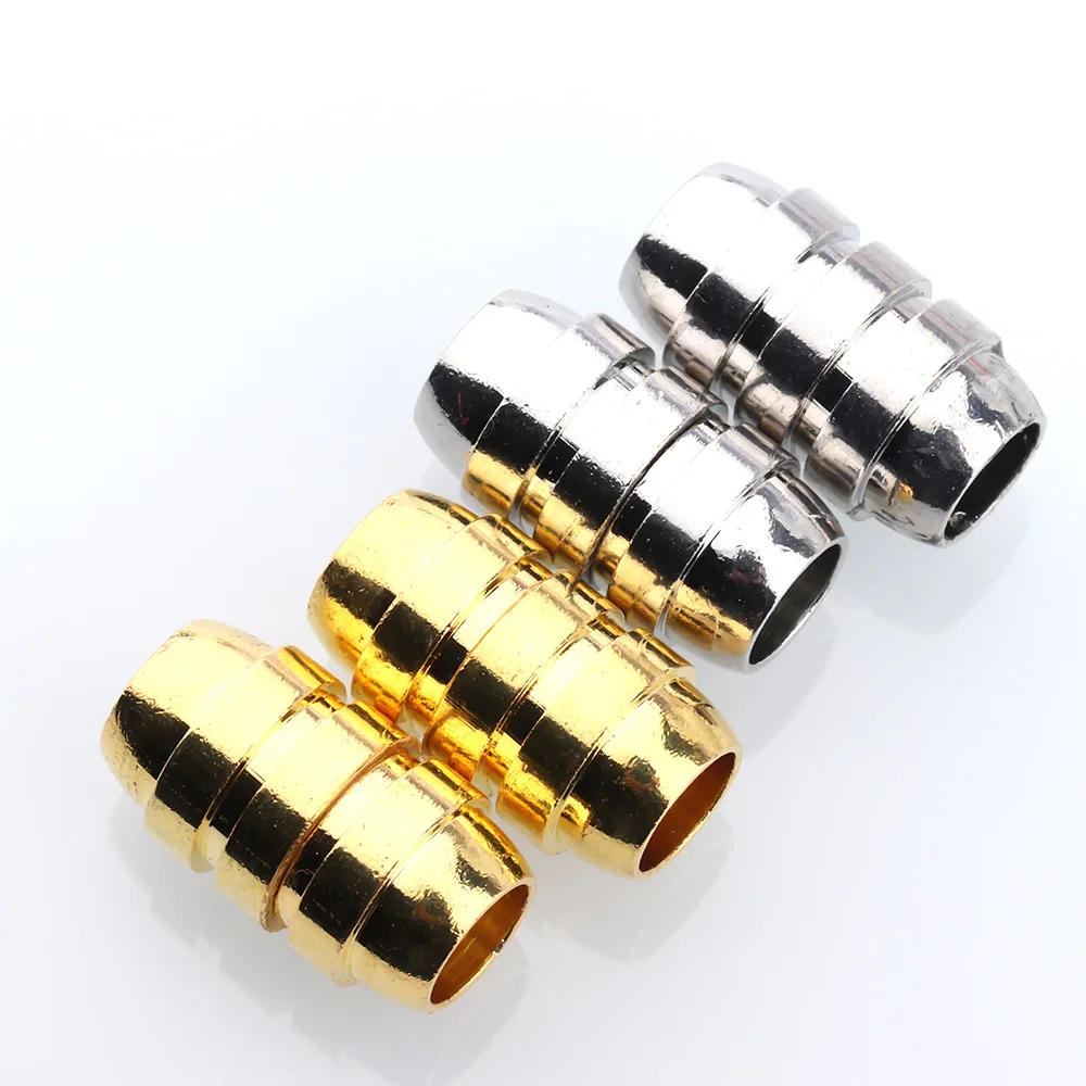 

10pcs 10 * 20mmdiy Bullet Shape Strong Magnetic Clasp Bracelet Buckle Necklace Buckle Accessories Leather Rope Buckle 6g