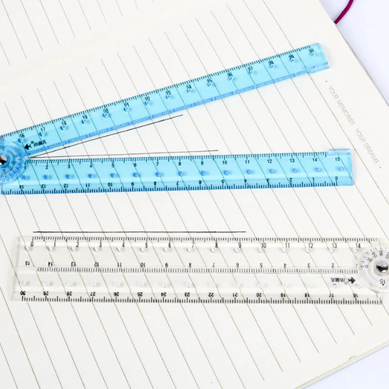 1PCS Creative Folding Ruler Graphic 30cm Cute Ruler Student Stationery School&Office Supplies Wholesale Children Gifts Papelaria