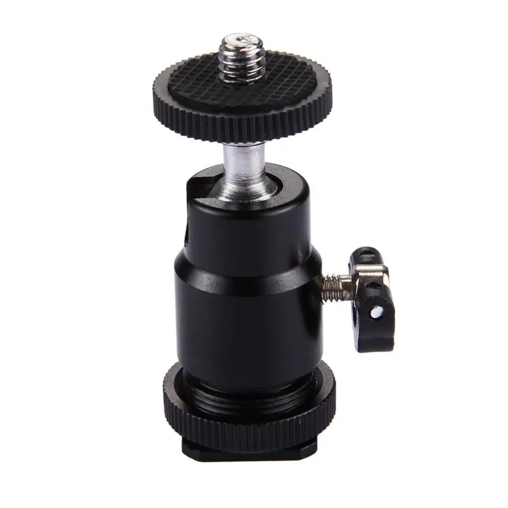 Mini tripod Ball Head of 360 Swivel DSLR Camera Tripod Dsr +1/4"Screw Mount Stand Mini BallHead for camera tripod ballhead L3FE