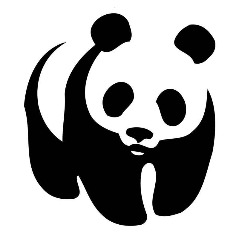 CK3278# panda funny car sticker vinyl decal waterproof car auto stickers for bumper rear window no background